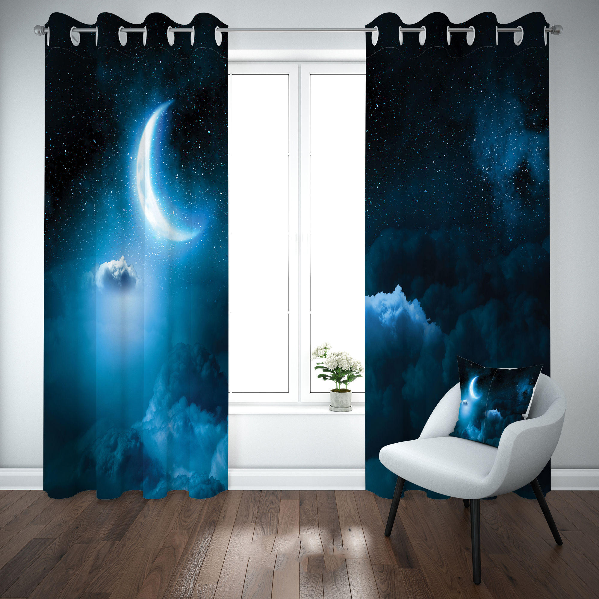 پرده مدل b2390 سایز 140×280 سانتی متر