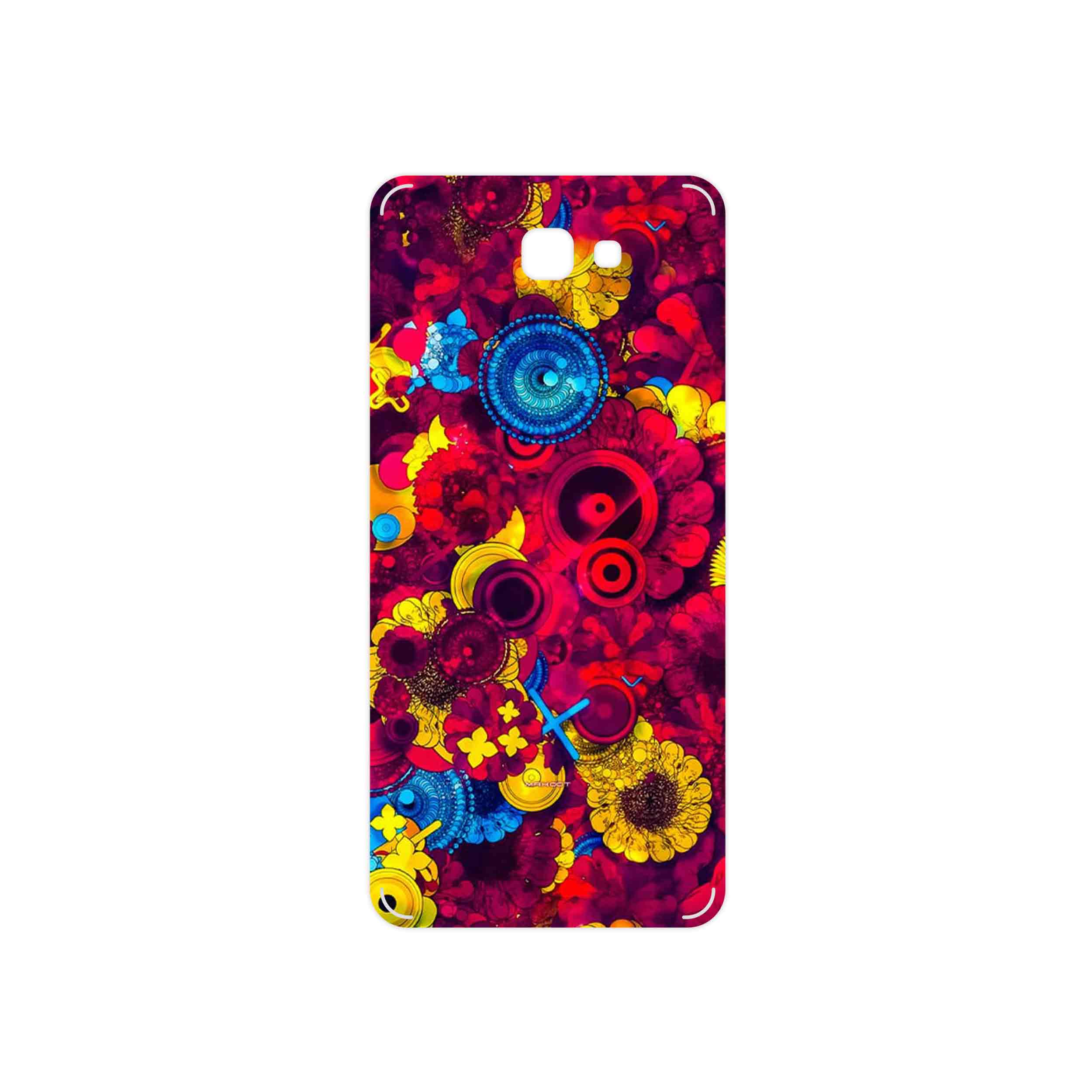برچسب پوششی ماهوت مدل Vector Flower Garden Digital Art مناسب برای گوشی موبایل سامسونگ Galaxy J7 Prime