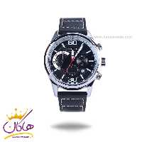 ساعت مچی فروچی مردانه بند چرم مشکی تاچیمتر FC03279/01