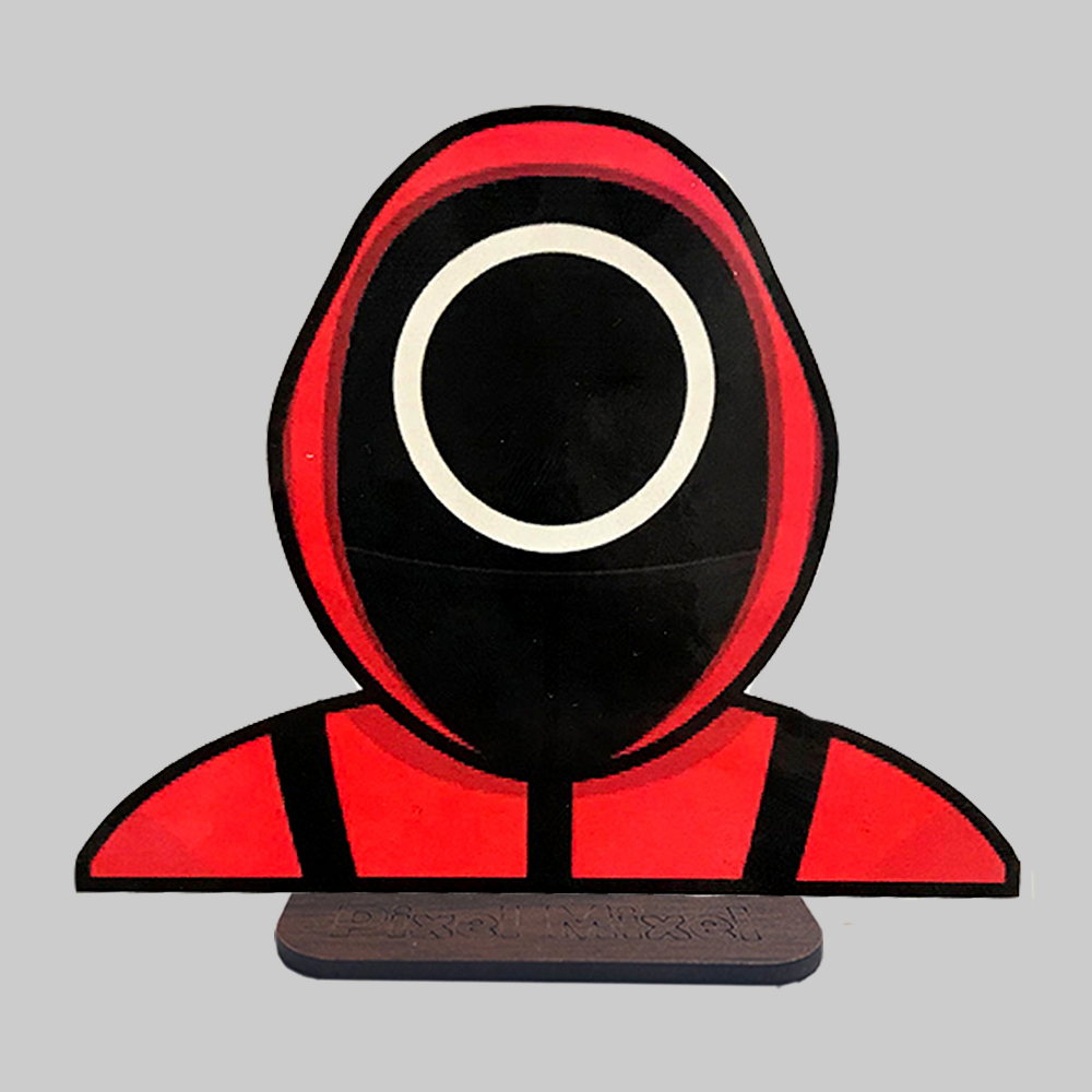 استند رومیزی پیکسل میکسل مدل بازی مرکب سرباز دایره