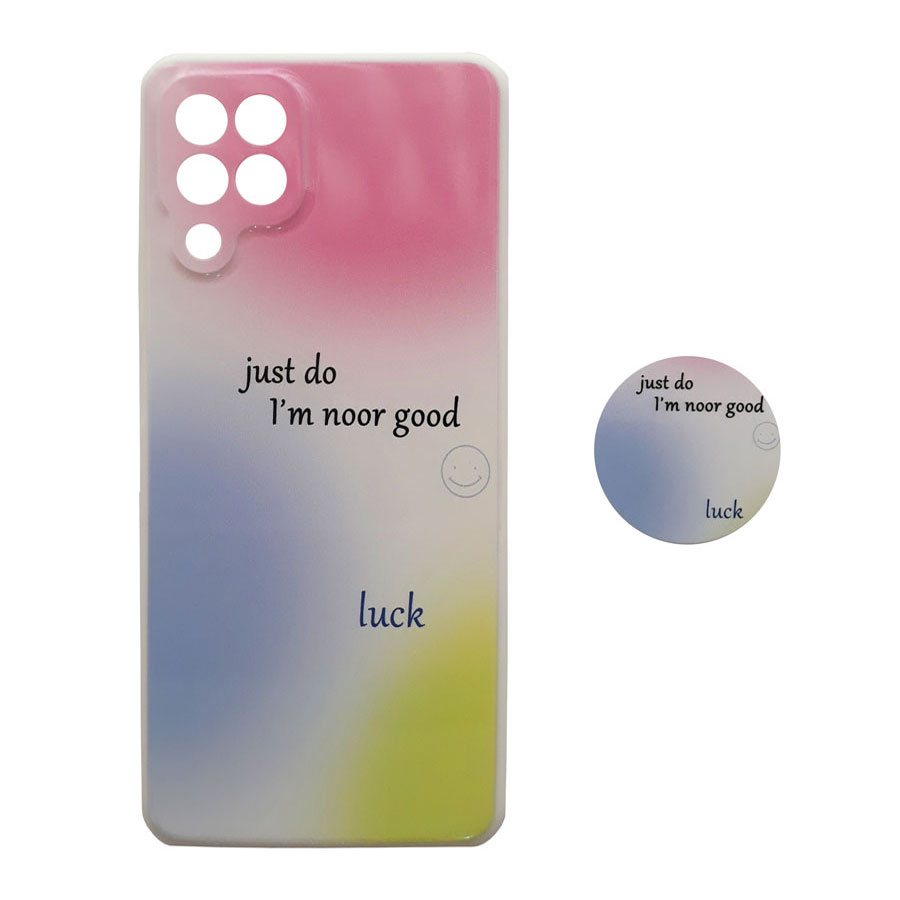 کاور کد A8938 مناسب برای گوشی موبایل سامسونگ Galaxy A22 4G  به همراه پایه نگهدارنده