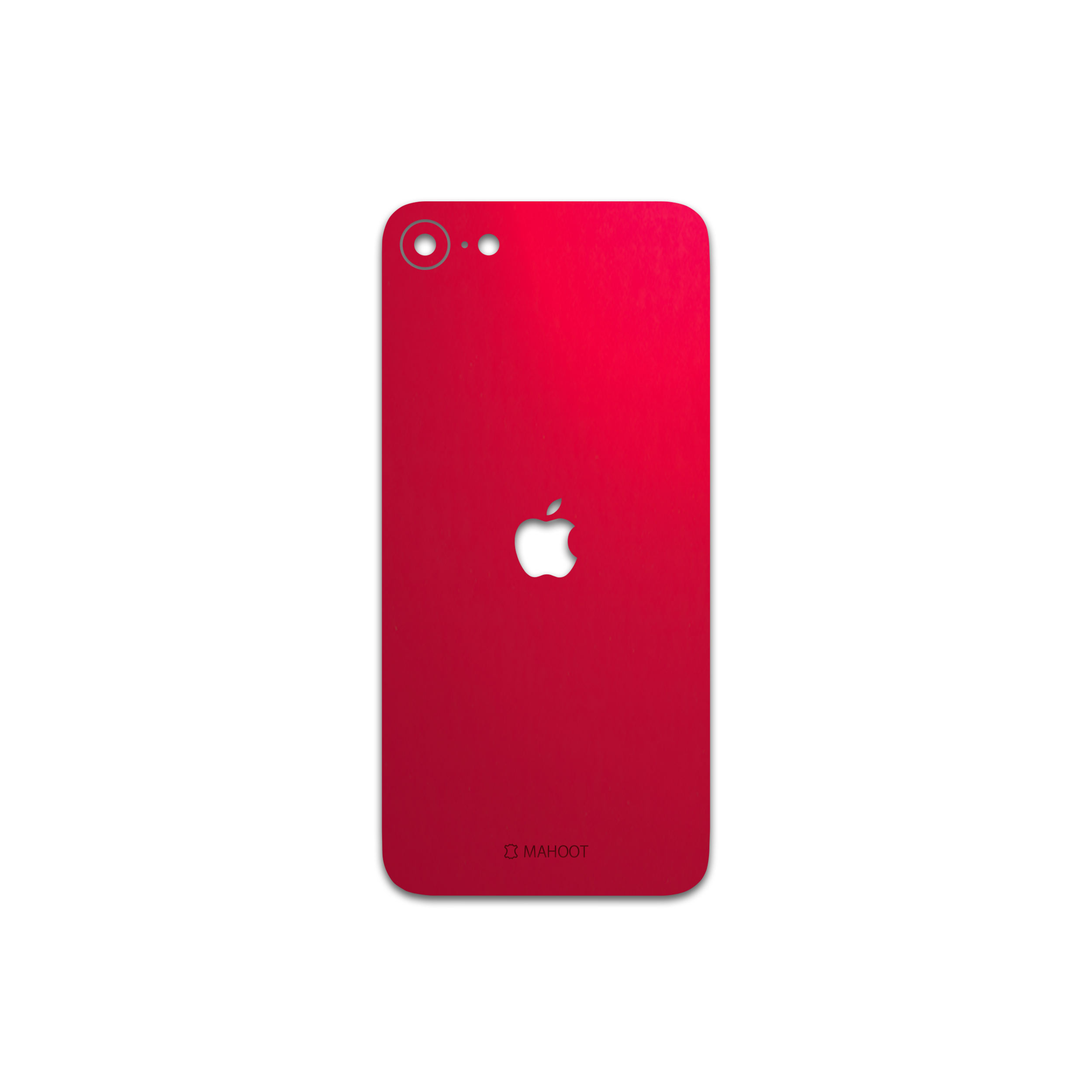 برچسب پوششی ماهوت مدل Matte-Warm-Red مناسب برای گوشی موبایل اپل iPhone SE 2020