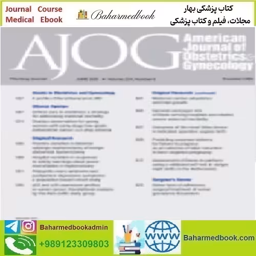 American Journal of Obstetrics and Gynecology Volume 22