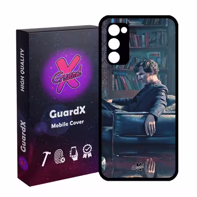 کاور گارد ایکس طرح شرلوک مدل Glass10519 مناسب برای گوشی موبایل سامسونگ Galaxy S20 FE