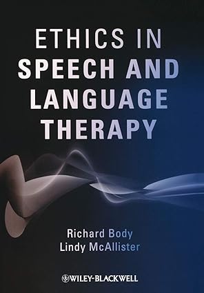 خرید و دانلود نسخه کامل کتاب Ethics in Speech and Language Therapy - Pdf