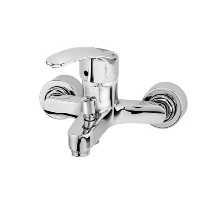 شیر حمام قهرمان مدل اسپانیایی رویال کروم