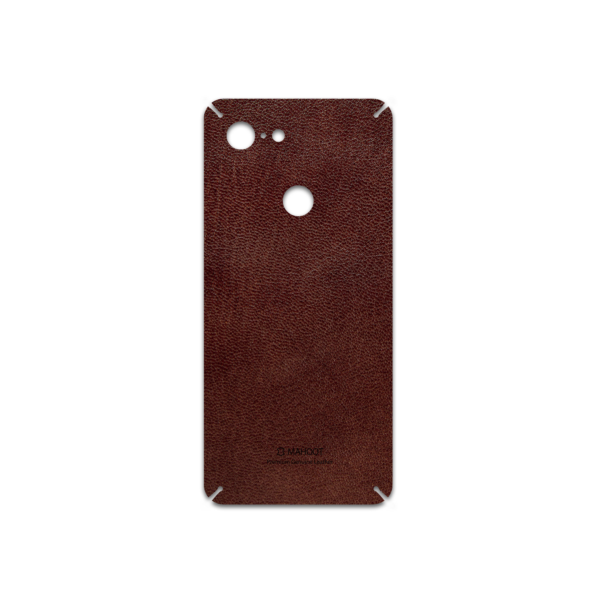 برچسب پوششی ماهوت مدل Natural-Leather مناسب برای گوشی موبایل گوگل Pixel 3