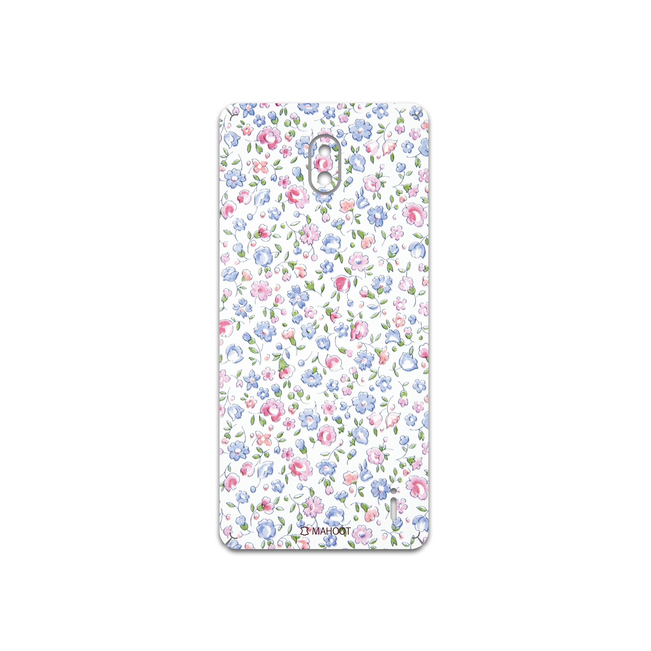 برچسب پوششی ماهوت مدل Painted-Flowers مناسب برای گوشی موبایل نوکیا 1 Plus