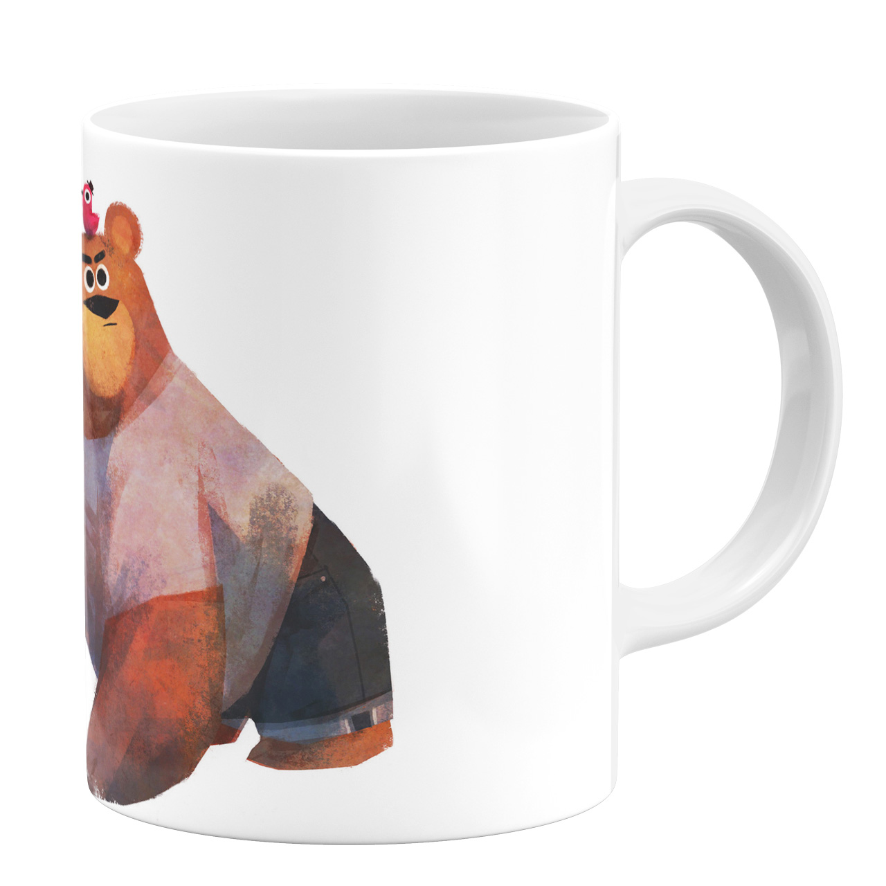 ماگ طرح خرس کد 10502