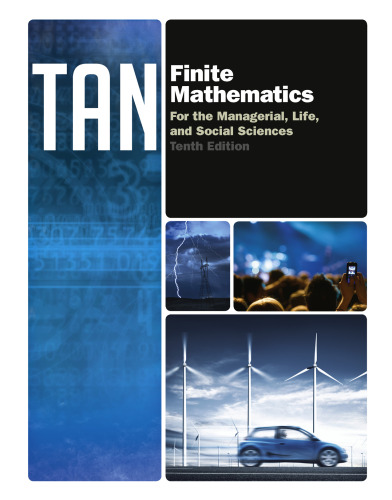 خرید و دانلود نسخه کامل کتاب Finite mathematics for the managerial, life, and social sciences
