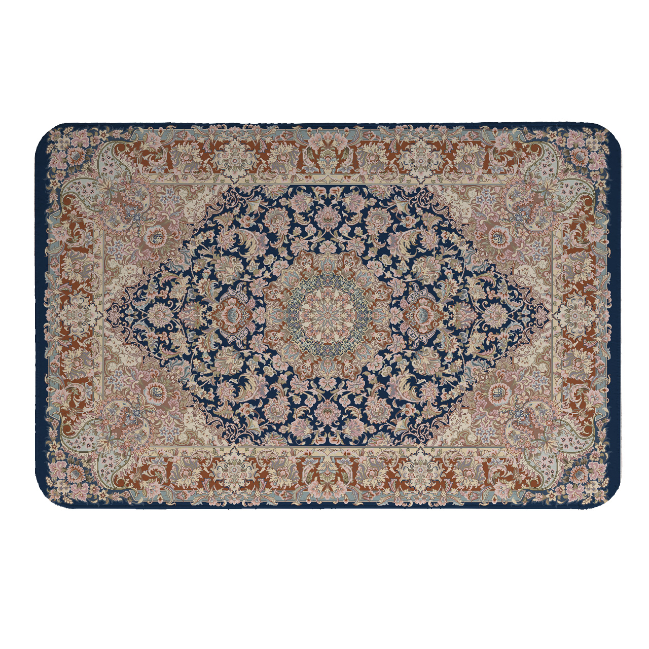 زیرقابلمه ای  طرح فرش کد 1356