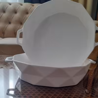 تابه چند ضلعی سرامیکی