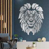 آینه پلکسی گلس مدل شیر کد N9 مجموعه 65 عددی