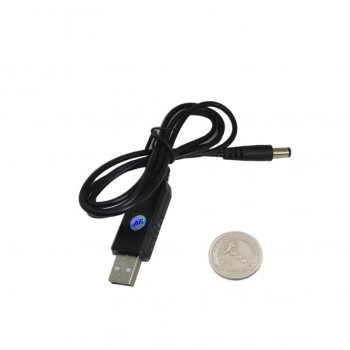 کابل usb افزاینده ولتاژ 5 ولت به 12 ولت