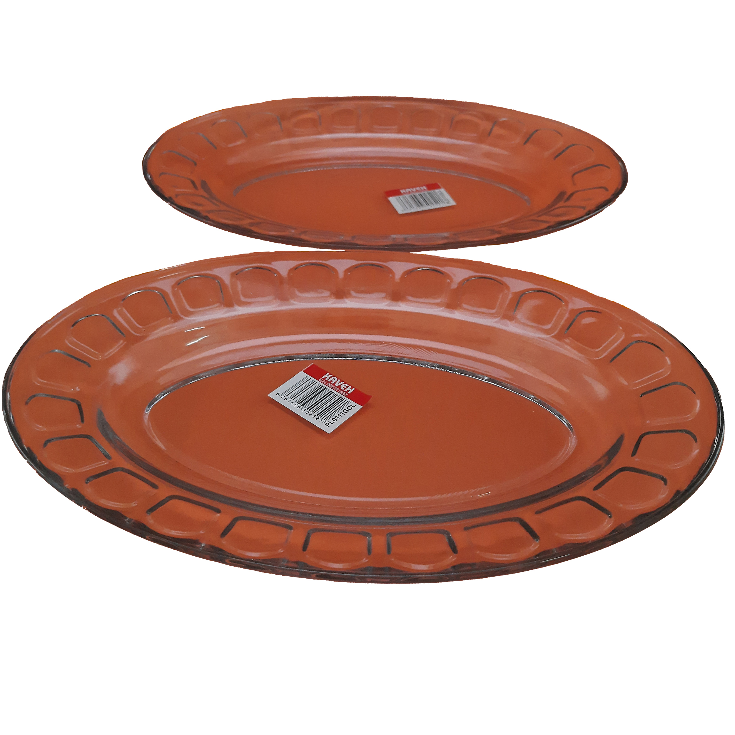 دیس غذای کاوه مدل GLO بسته 2 عددی