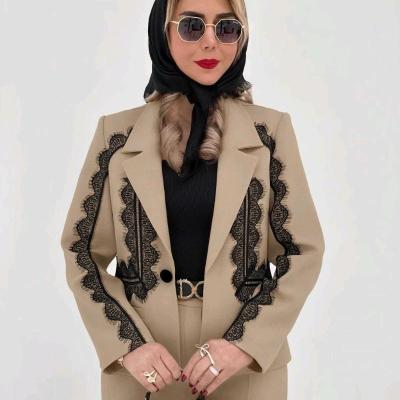 کت شلوار مزونی کرپ مازراتی وارداتی