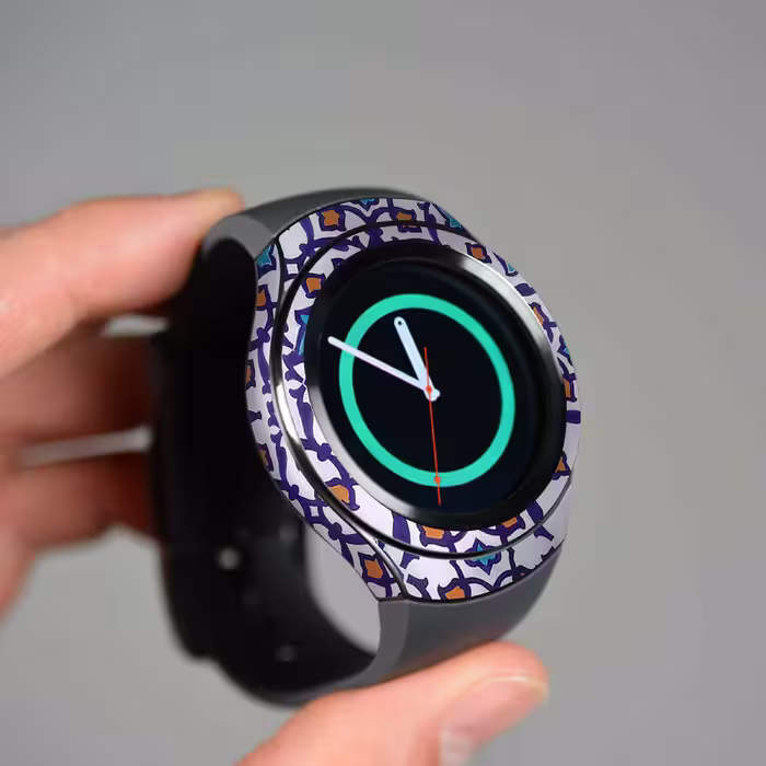 برچسب ماهوت طرح Homa_Tile مناسب برای ساعت هوشمند سامسونگ Galaxy Gear S2