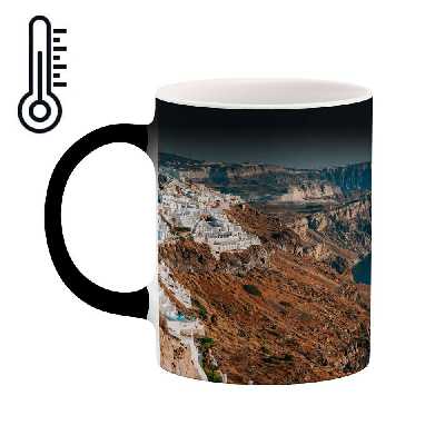 ماگ حرارتی کاکتی طرح منظره مدل mgh16847