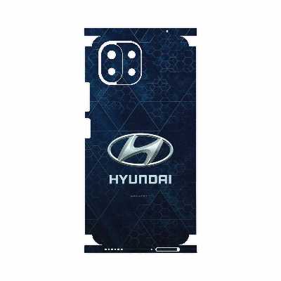 برچسب پوششی ماهوت مدل Hyundai-Logo-FullSkin مناسب برای گوشی موبایل شیائومی MI 11 LITE