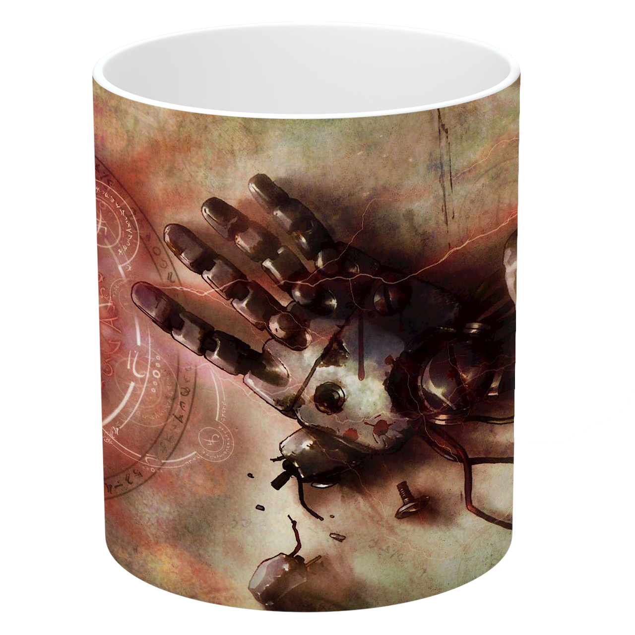 ماگ طرح انیمه کیمیاگر تمام فلزی مدل NI2544