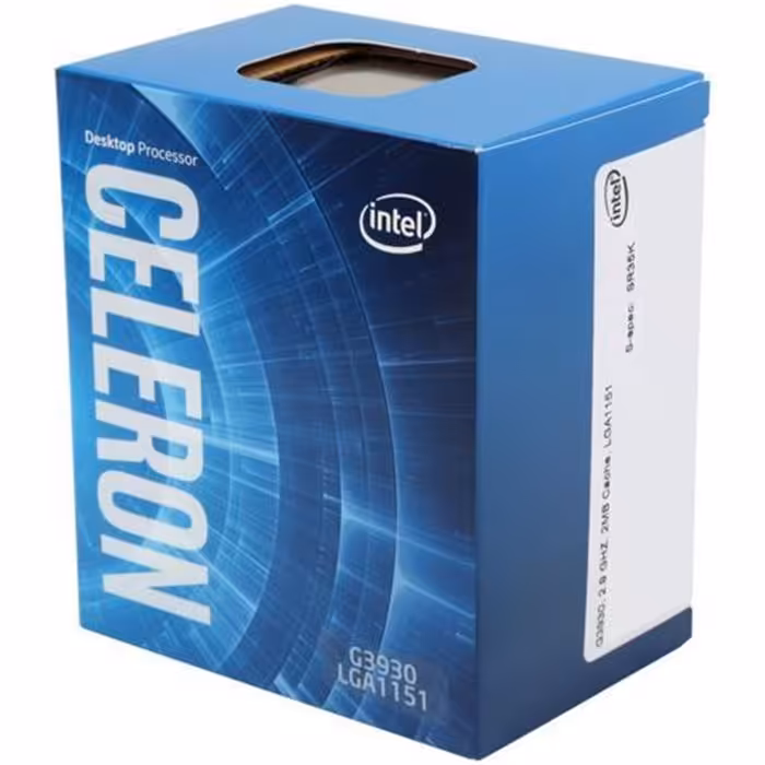 سی پی یو اینتل باکس Celeron G3930 CPU