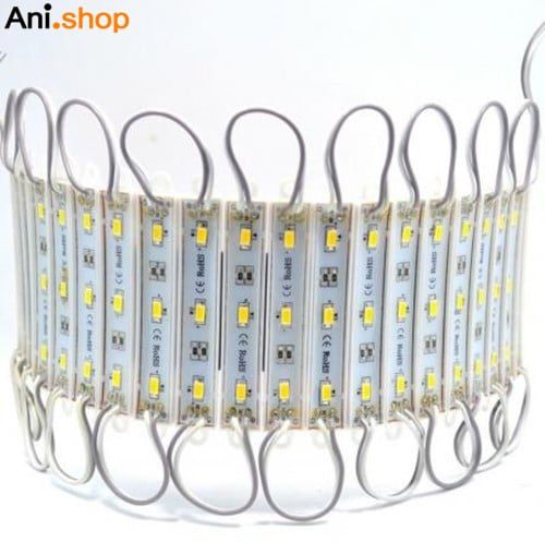 چراغ بلوکی led رنگ انبه ای