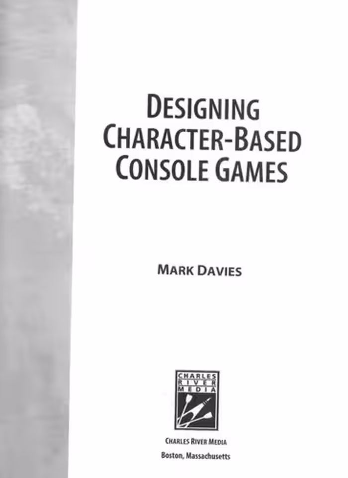 خرید و دانلود نسخه کامل کتاب Designing Character-Based Console Games