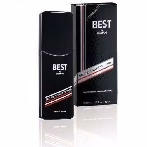 ادوتویلت مردانه لومانی مدل Best با رایحه گرم و تند حجم 100 میلی لیتر