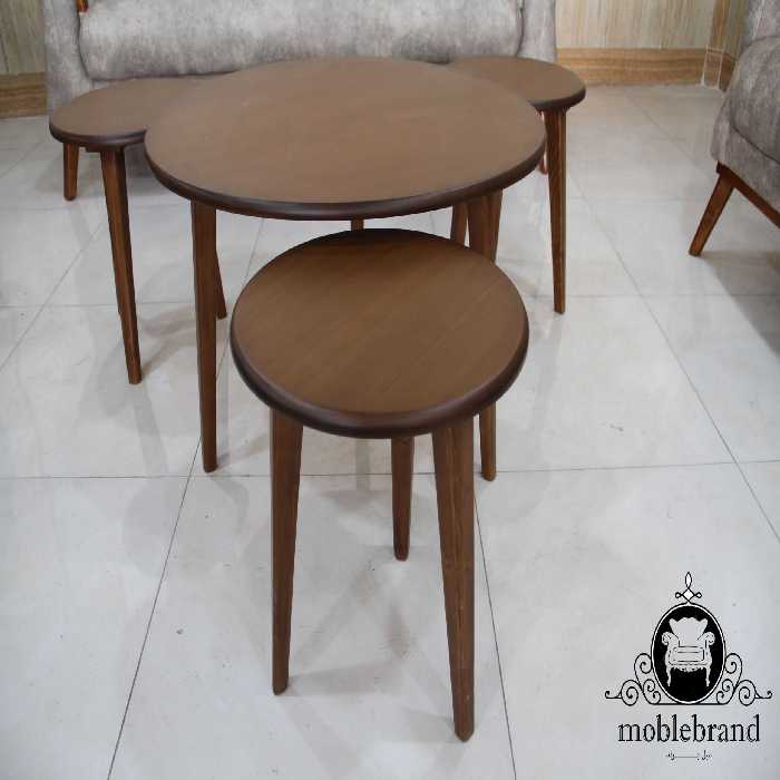 جلومبلی سه تیکه گرد