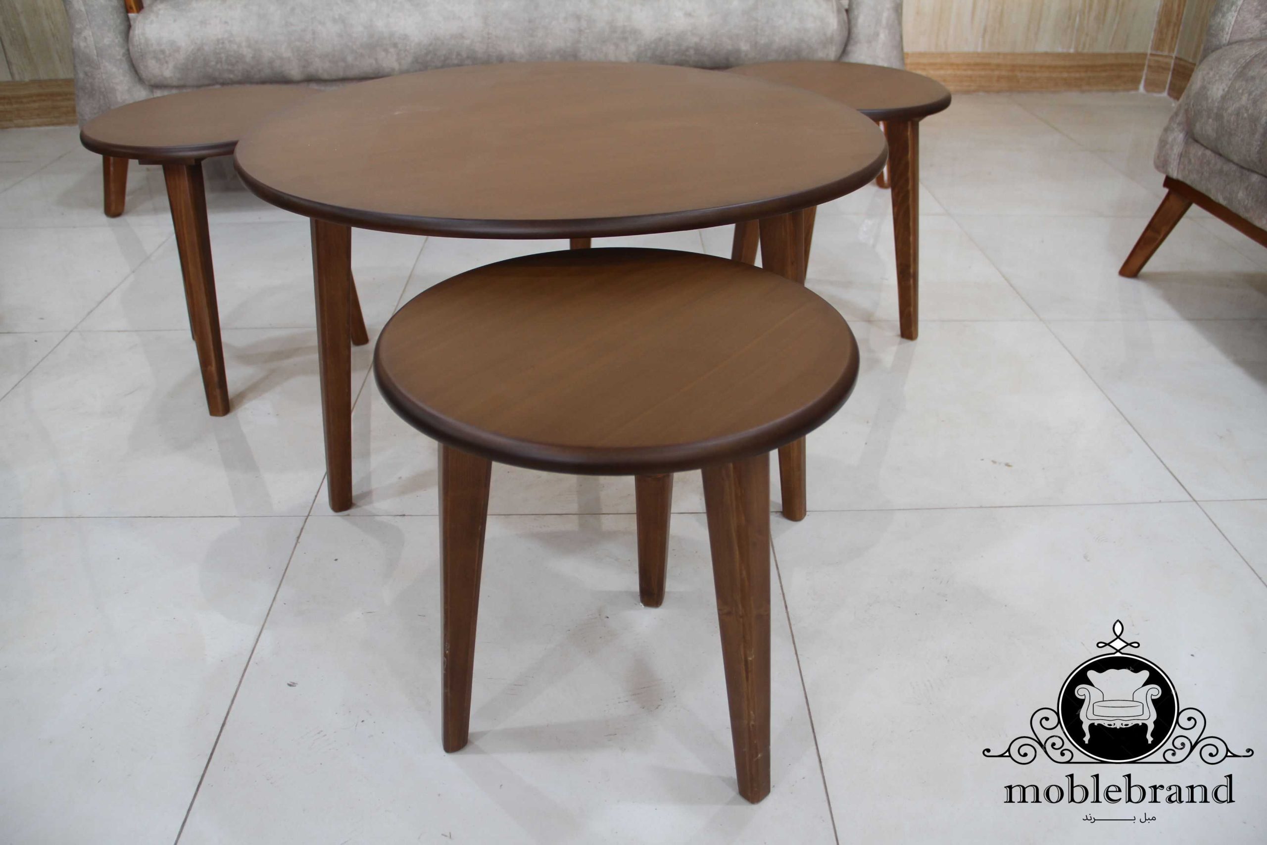 جلومبلی سه تیکه گرد