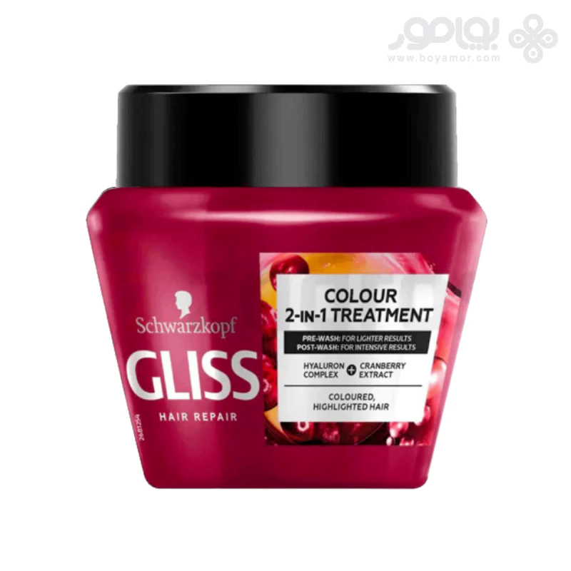ماسک مو گلیس مدل Colour Perfector 2 IN 1 حجم 300 میل