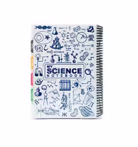 دفتر وزیری 120 برگ دات نوت مدل my science