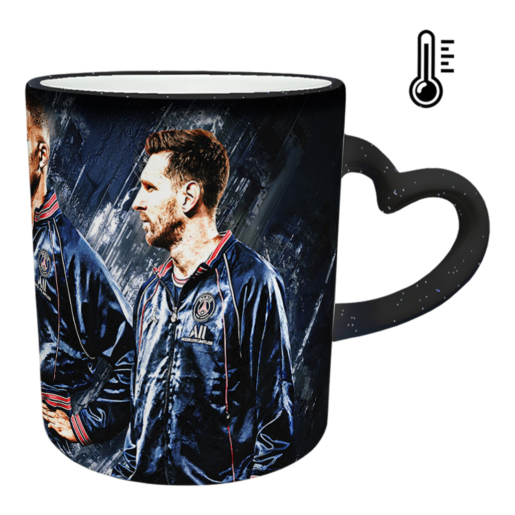 ماگ حرارتی مدل دسته قلبی اکلیلی طرح نیمار کد 62