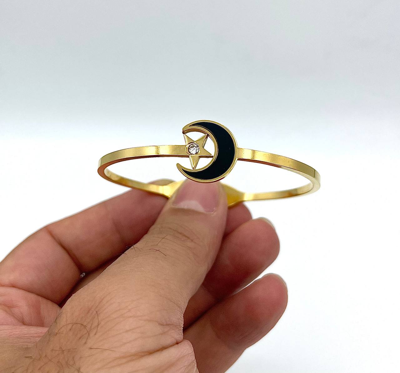 دستبند النگویی استیل