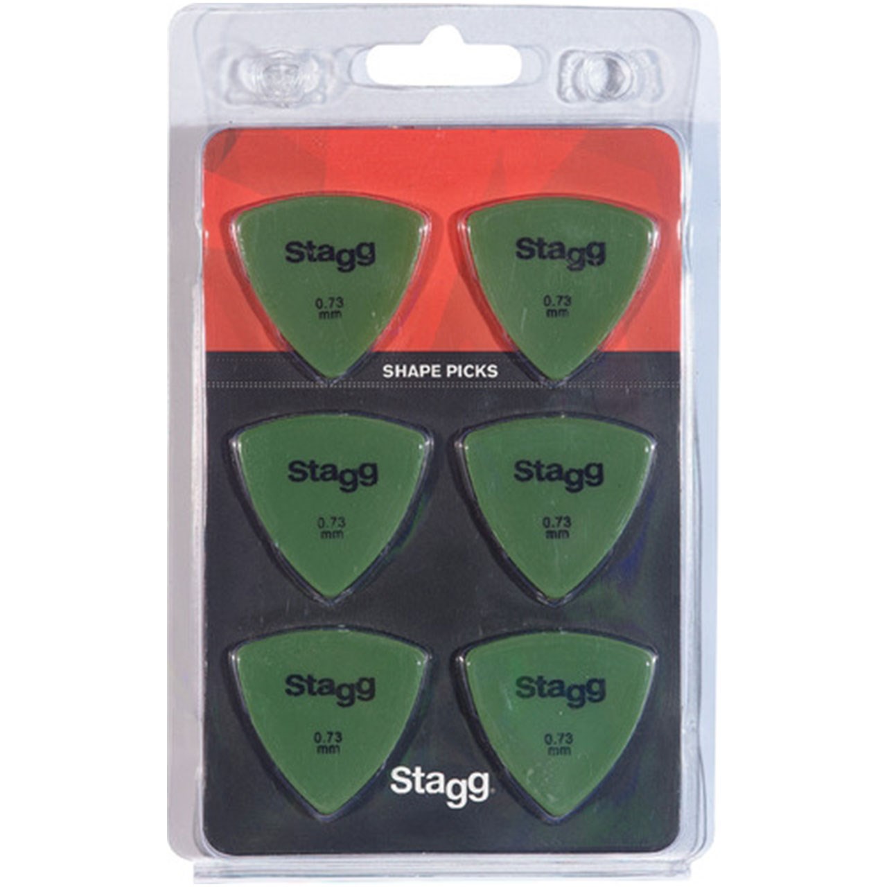 پیک گیتار استگ مدل SPELLIX6-0.73 بسته شش عددی