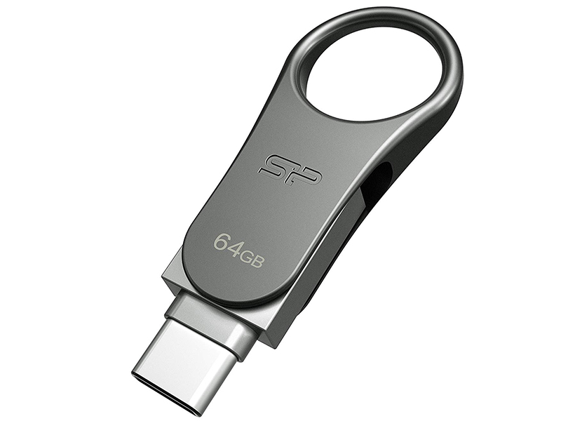 فلش مموری سیلیکون پاور مدل Mobile C80 ظرفیت 64 گیگابایت