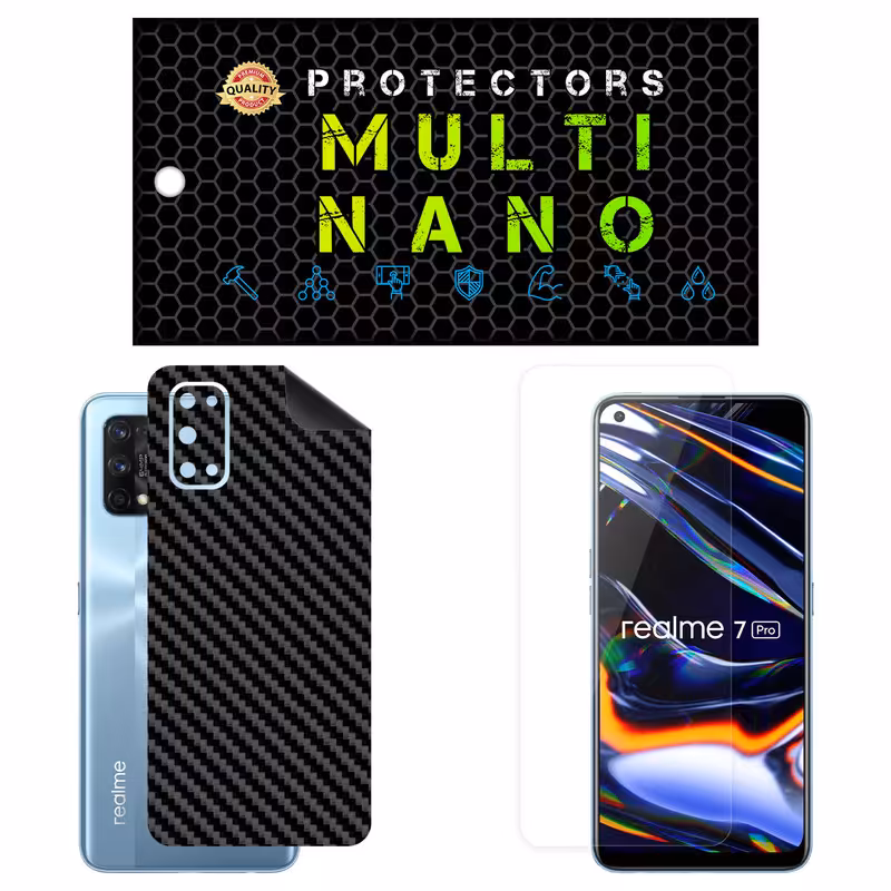 محافظ صفحه نمایش مولتی نانو مدل X-SFC مناسب برای گوشی موبایل ریلمی 7 Pro به همراه برچسب پوششی | کالا برتری