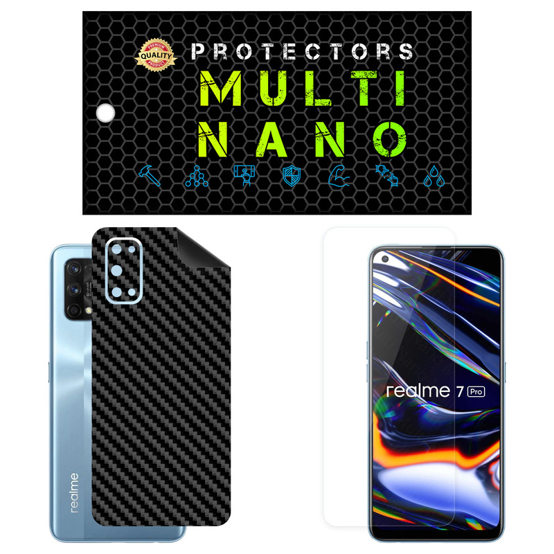 محافظ صفحه نمایش مولتی نانو مدل X-SFC مناسب برای گوشی موبایل ریلمی 7 Pro به همراه برچسب پوششی | کالا برتری