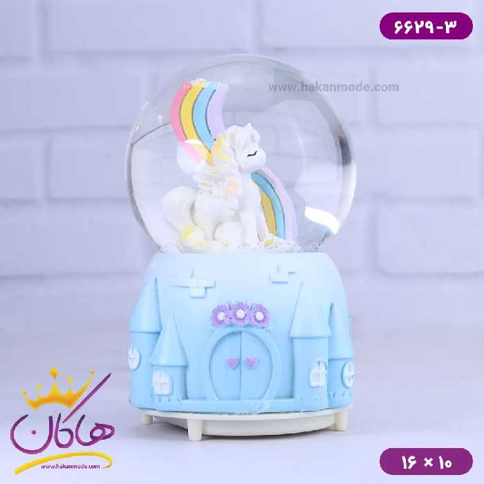 گوی موزیکال اسب بالدار و رنگین کمان 6629/3