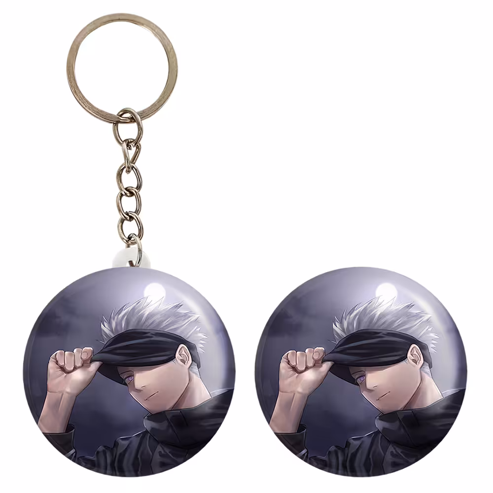 پیکسل خندالو مدل گوجو ساتورو انیمه جوجوتسو کایزن کد 11114 به همراه جاکلیدی