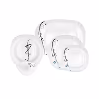 سرویس غذاخوری 25 پارچه هومیت طرح آرشا مربع