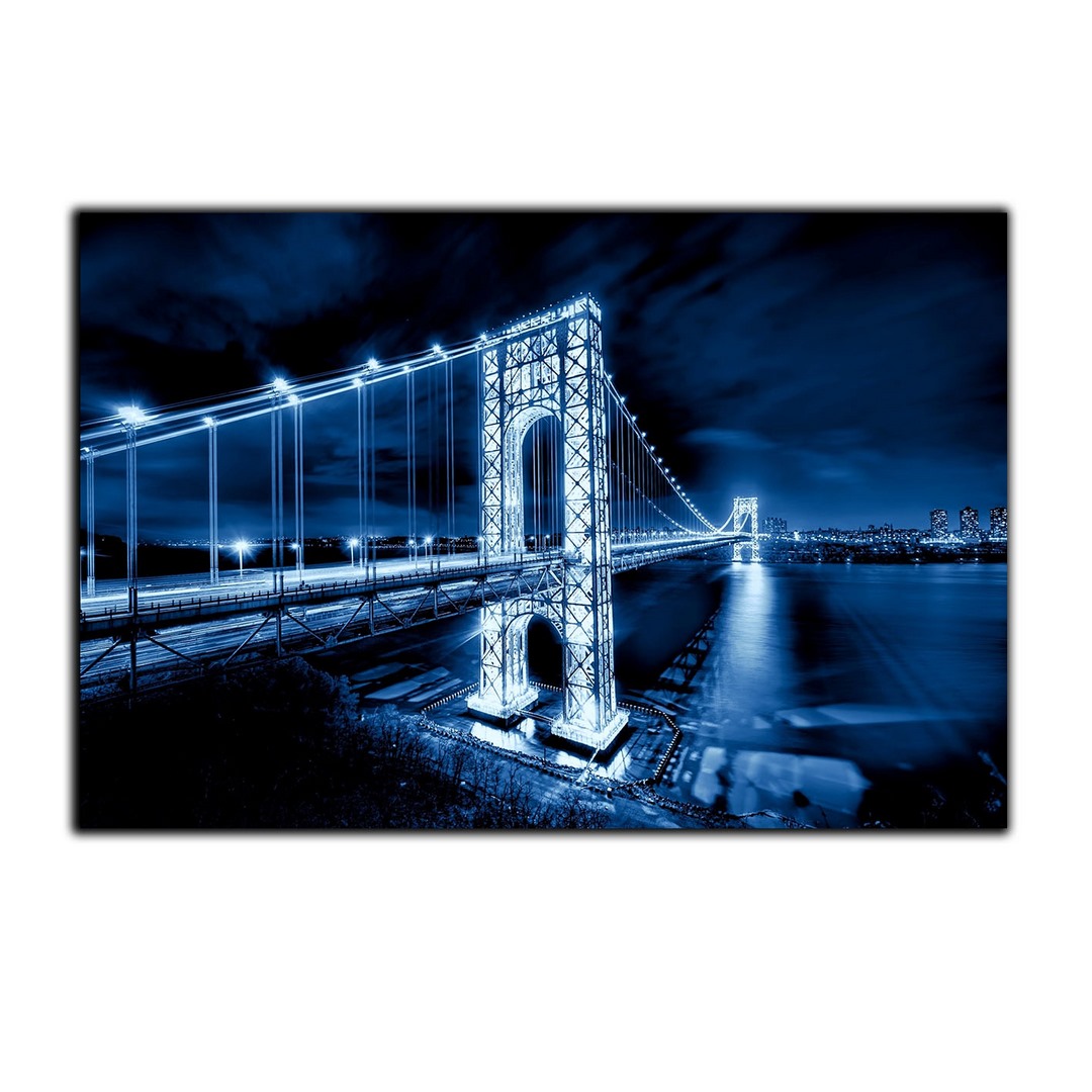 تابلو شاسی بکلیت طرح نورپردازی شب و پل کابلی مدل SH-S2920