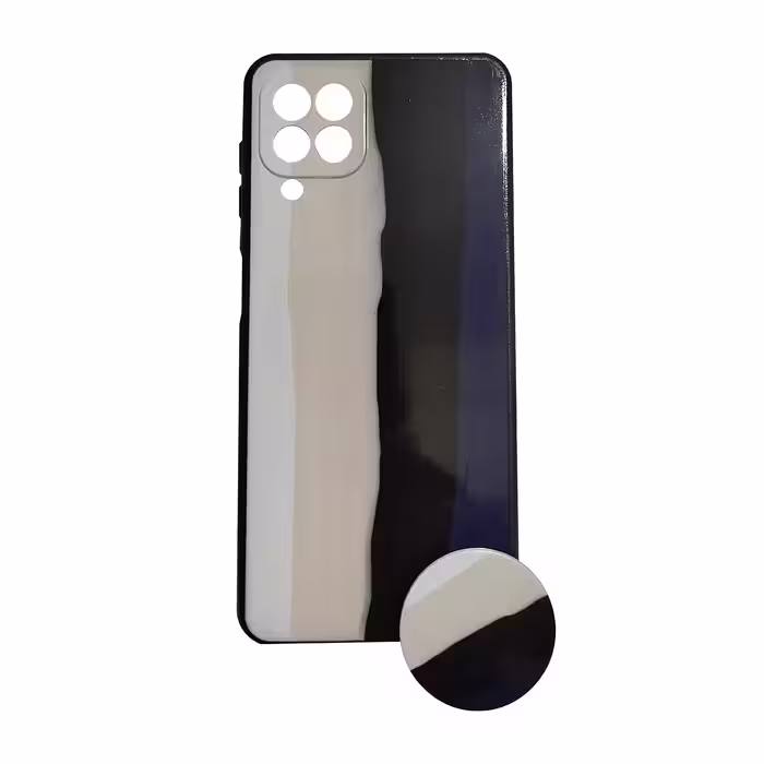 کاور کد 1827 مناسب برای گوشی موبایل سامسونگ Galaxy A22 4G به همراه پایه نگهدارنده