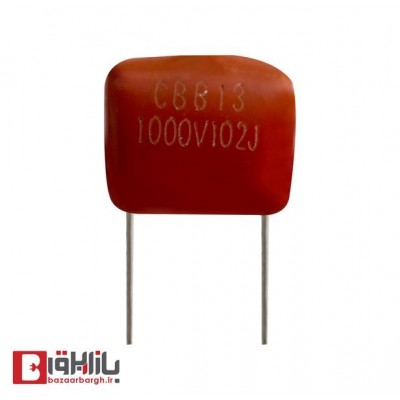 خازن پلی استر 1 نانو فاراد 1000 ولت