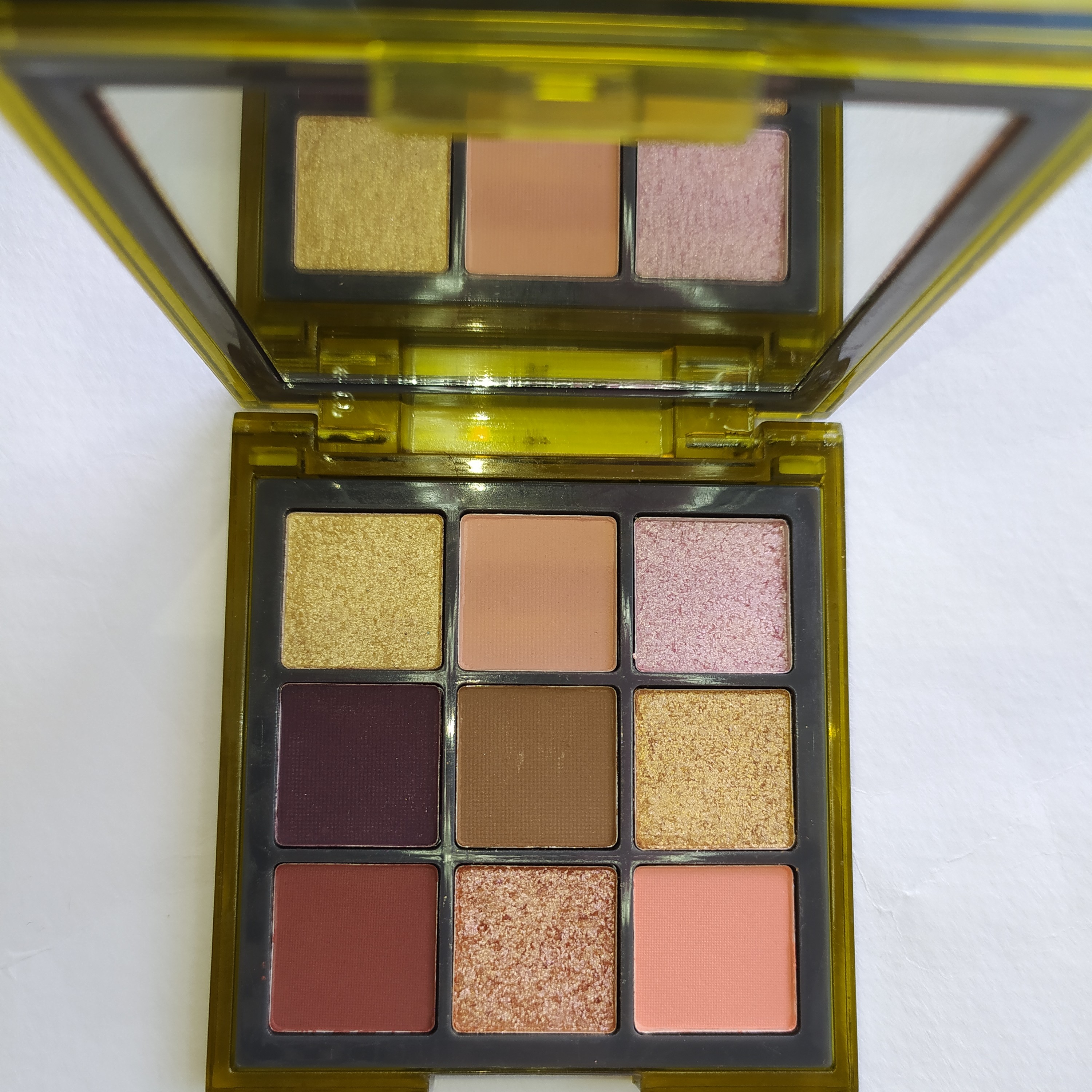 سایه چشم 9رنگ Hudabeauty مدل Haze