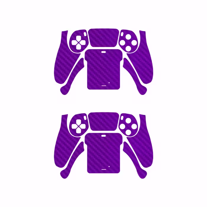 برچسب دسته بازی PS5 ماهوت مدل Purple-Fiber بسته دو عددی