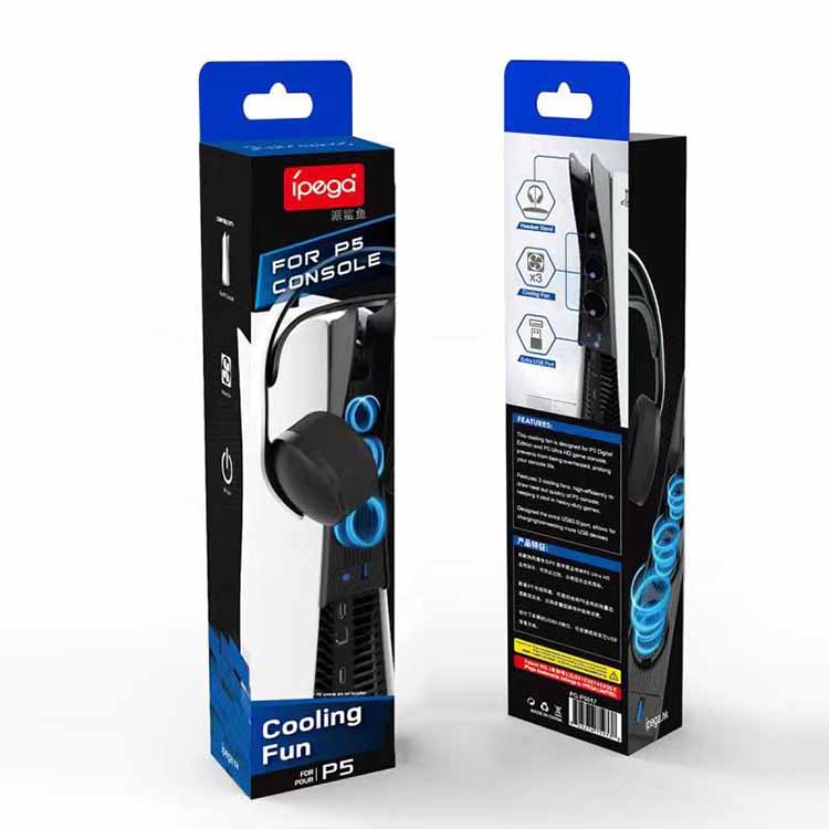 خرید فن خنک کننده Ipega مدل P5017 برای PS5 با بهترین قیمت