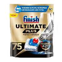 قرص ماشین ظرفشویی 4 آنزیم فینیش مدل Ultimate Plus تعداد 75 عددی