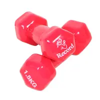 دمبل رکورد مدل A وزن 1.5 کیلوگرمی بسته 2 عددی