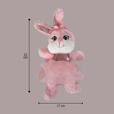 عروسک طرح خرگوش کد Kh48 ارتفاع 22 سانتی متر